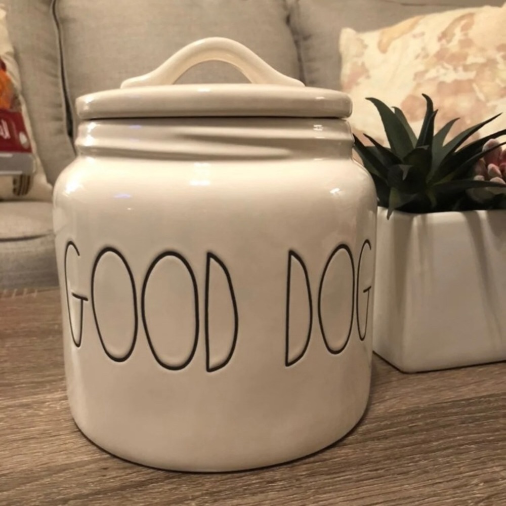 Rae Dunn good dog canister